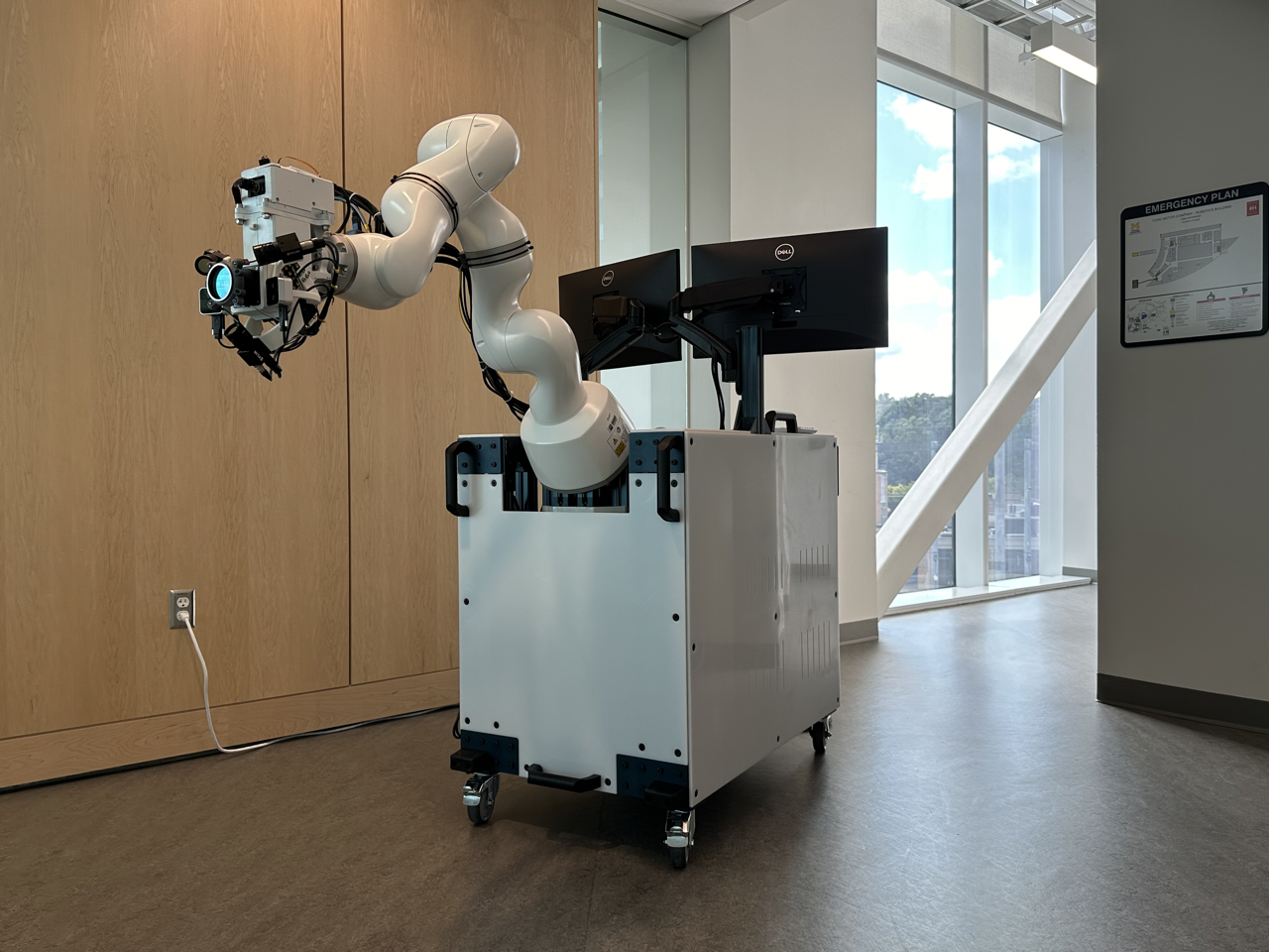 Pediatric Eye Exam Robot